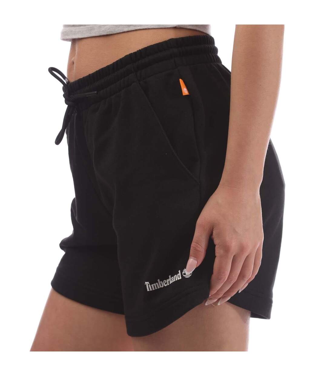 Short De Jogging Style Linéaire Femme Noir Timberland-3