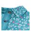 Polo femme turquoise pâle / blanc Island Green-3