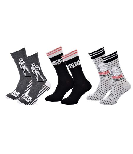 Chaussettes Star Wars Pack de 3 Paires Stormtrooper