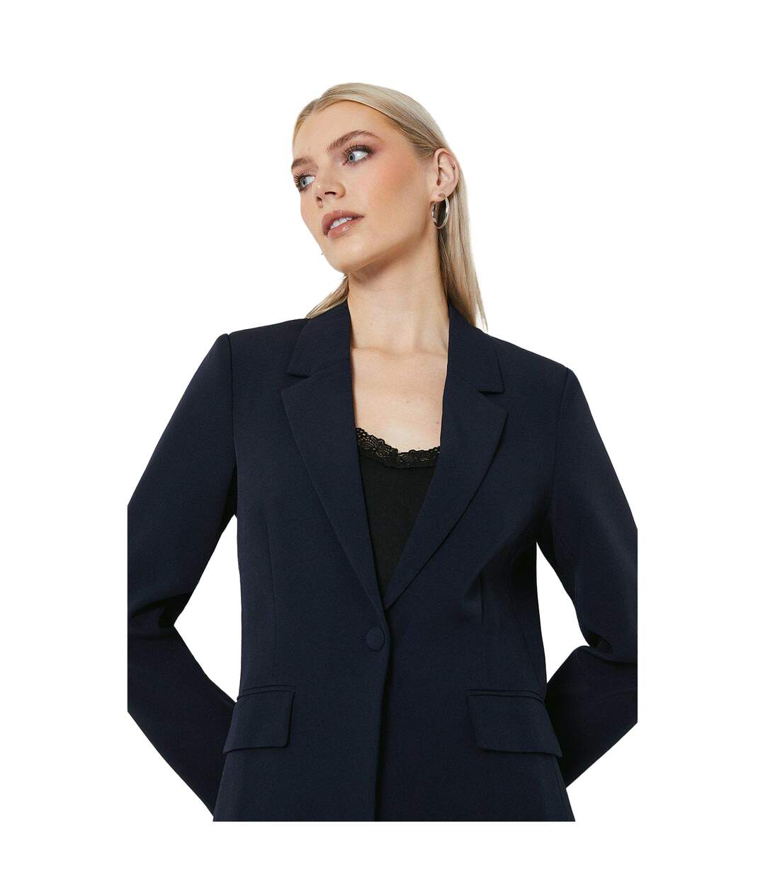 Blazer femme bleu marine Principles-3