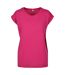 Build Your Brand - T-shirt - Femme (Rose vif) - UTRW8374