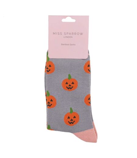 Chaussettes fantaisie en bambou pour femme Halloween