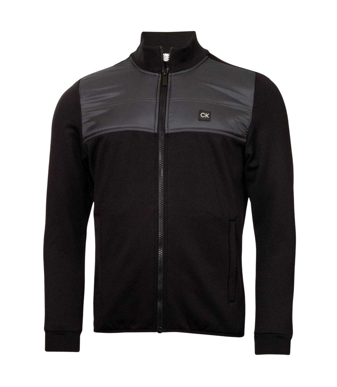 Mens Regular Hybrid Jacket Black Calvin Klein-1