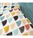 Parure de lit BLUE en polycoton-4