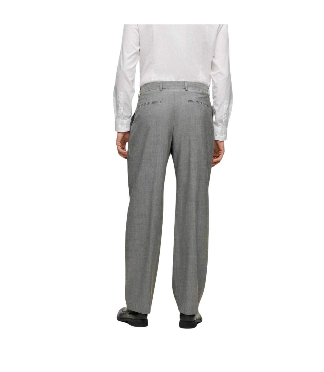 Pantalon Homme Noir Boss-2