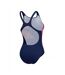 Maillot De Bain 1 Pièce Recordbreaker Femme Bleu Rouge Speedo-3