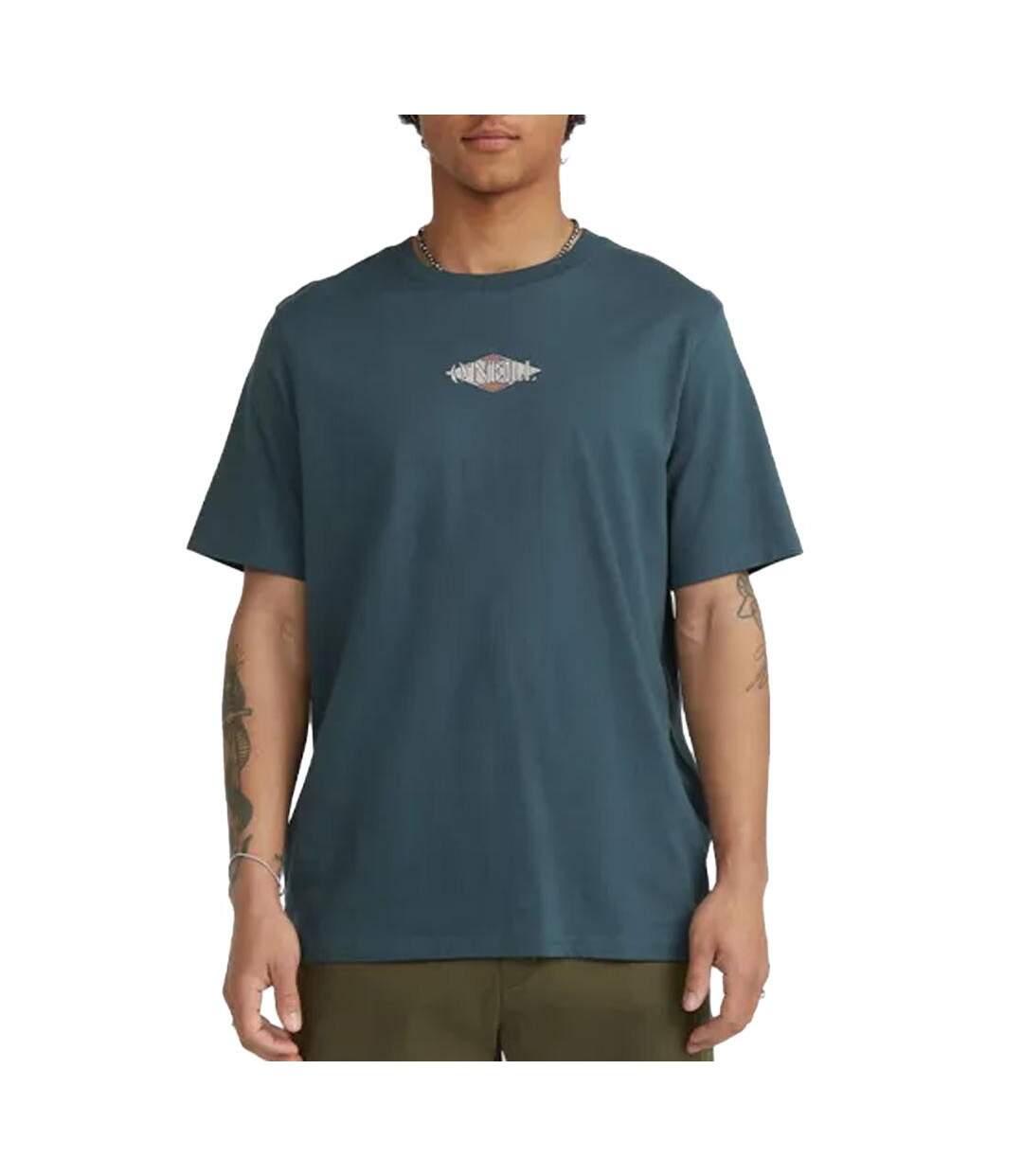 T-Shirt bleu homme o'neill print-1