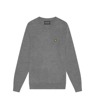 Pull homme gris chiné Lyle & Scott Lyle & Scott