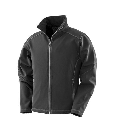 Veste Softshell Femme Noir WORK-GUARD By Result