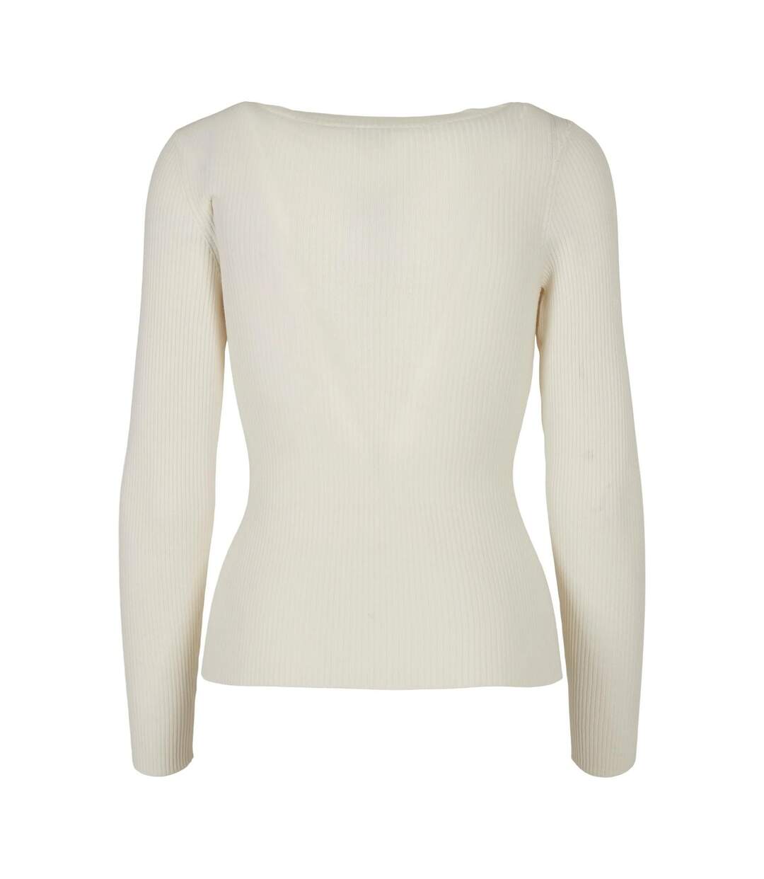 Pull Manches Longues Femme Sable Blanc Urban Classics-3