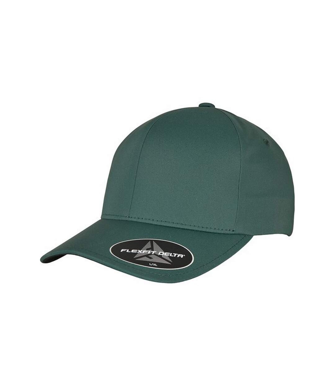 Casquette de baseball flexfit delta adulte vert sombre Yupoong-1