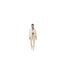 Womens/ladies Plain Full Zip Relaxed Fit Jacket Cream USA Pro-1