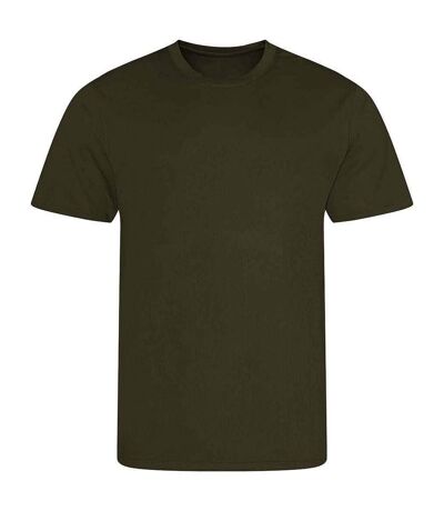 T-shirt homme vert sombre AWDis Cool