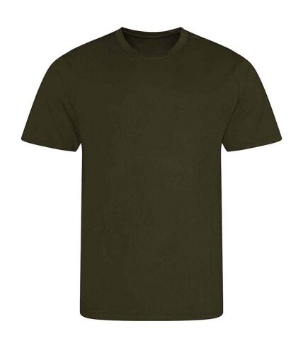 T-shirt homme vert sombre AWDis Cool