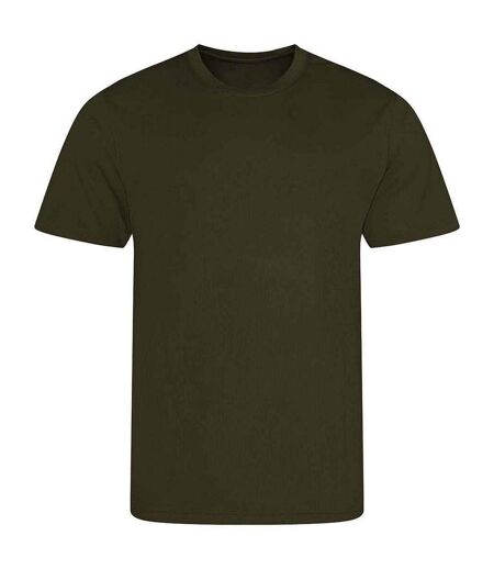 T-shirt homme vert sombre AWDis Cool