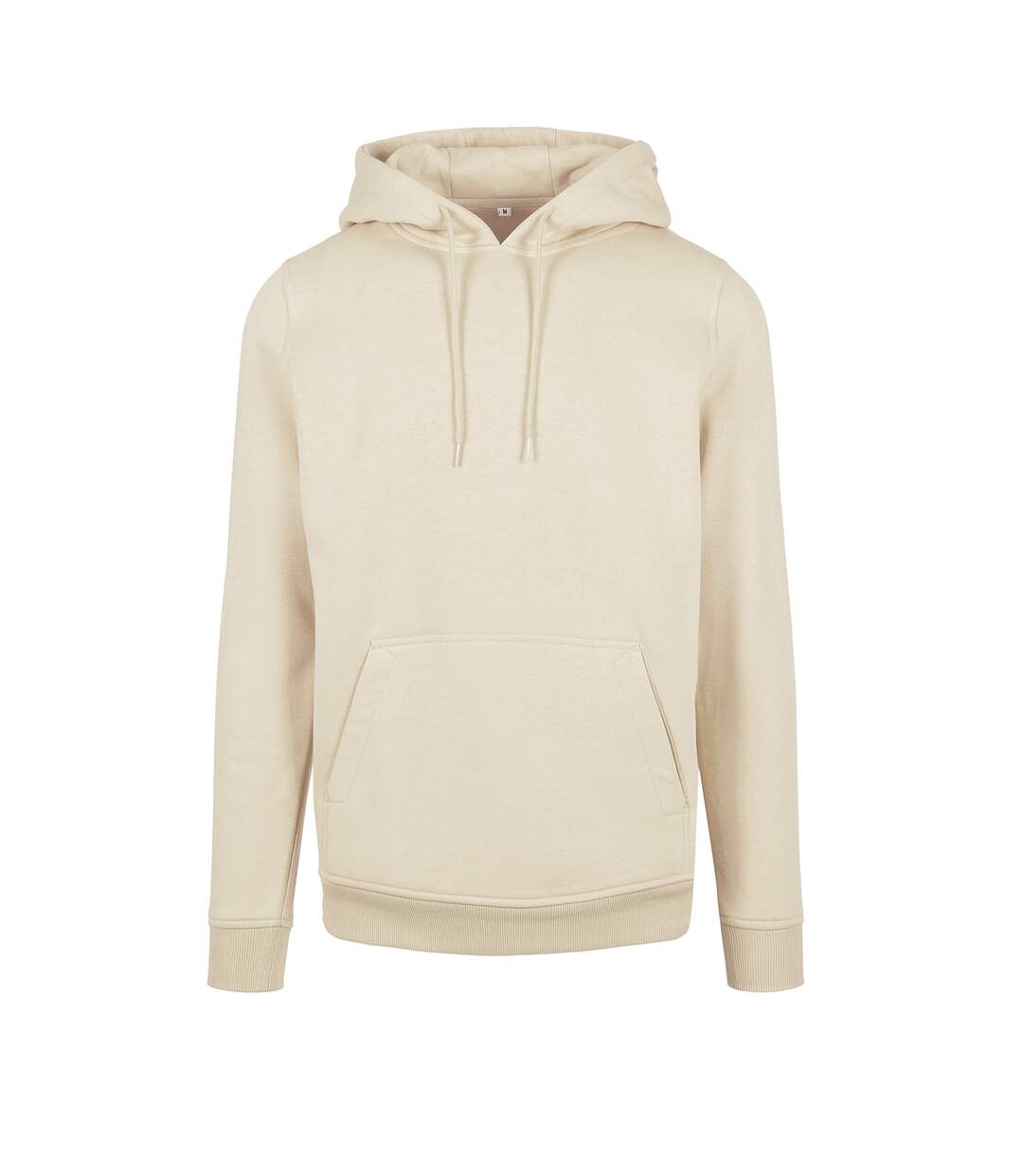 Build Your Brand Mens Heavyweight Hoodie (Sand)