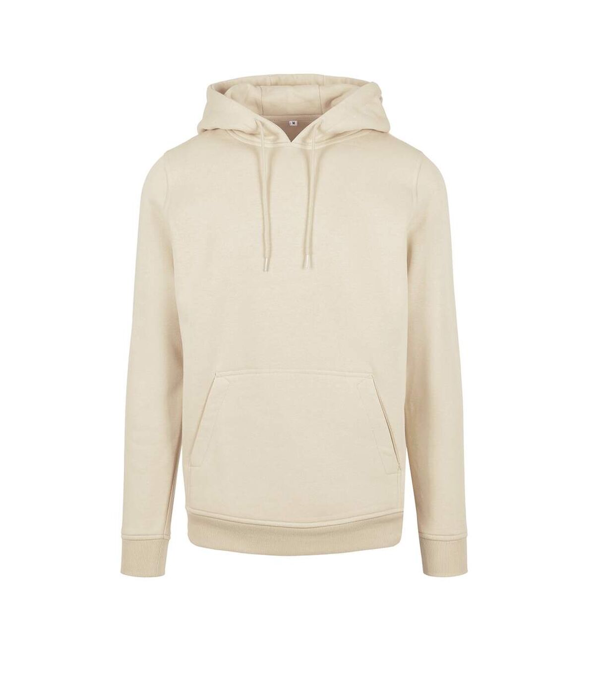 Build Your Brand Mens Heavyweight Hoodie (Sand)