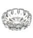 Cendrier en Verre Crystal 13cm Transparent-1