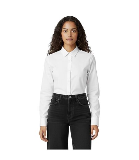 Womens/ladies Gisy Out Long-sleeved Shirt White Diesel