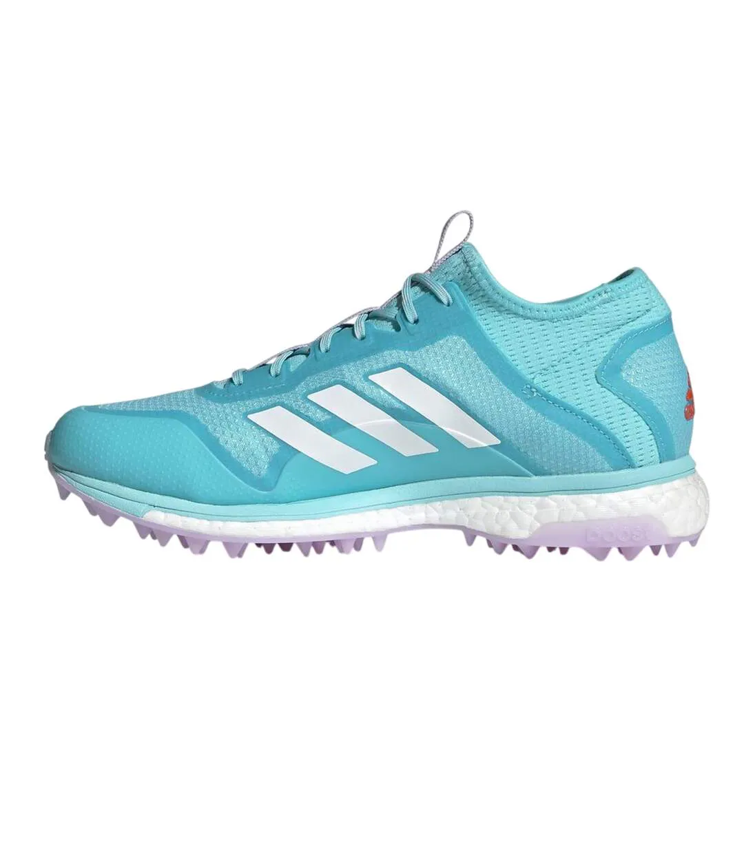 Womens/ladies Fabela X Empower Hockey Shoes Aqua Adidas-3