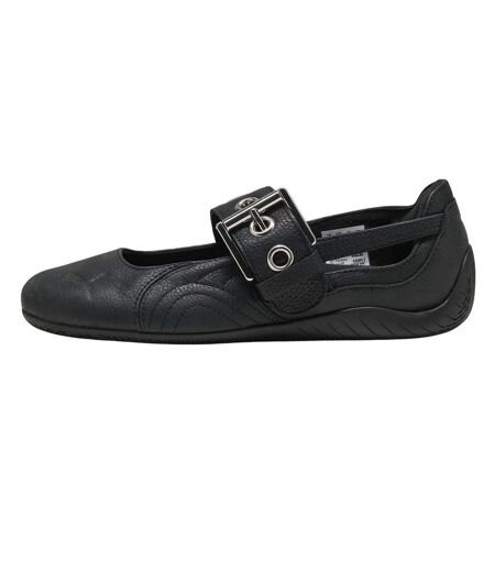 Ballerines Speedcat En Cuir Pour Femme Noir Puma