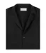 Mens Fairfax Seersucker Lightweight Tailored Blazer Black Prevu-3