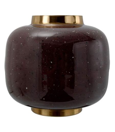 Vase Rond Design Typo 20m Marron