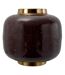 Vase Rond Design Typo 20m Marron-1