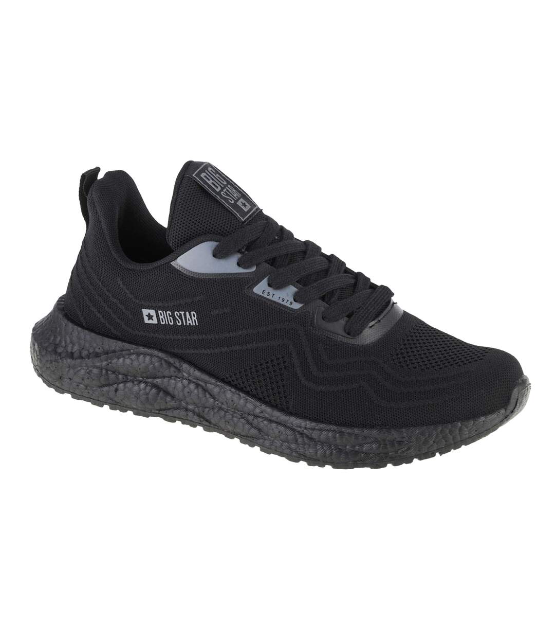 Baskets Motif/style Logo Homme Noir Big Star-1