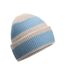 Bonnet Blanc Cassé Vieux Bleu Beechfield-2