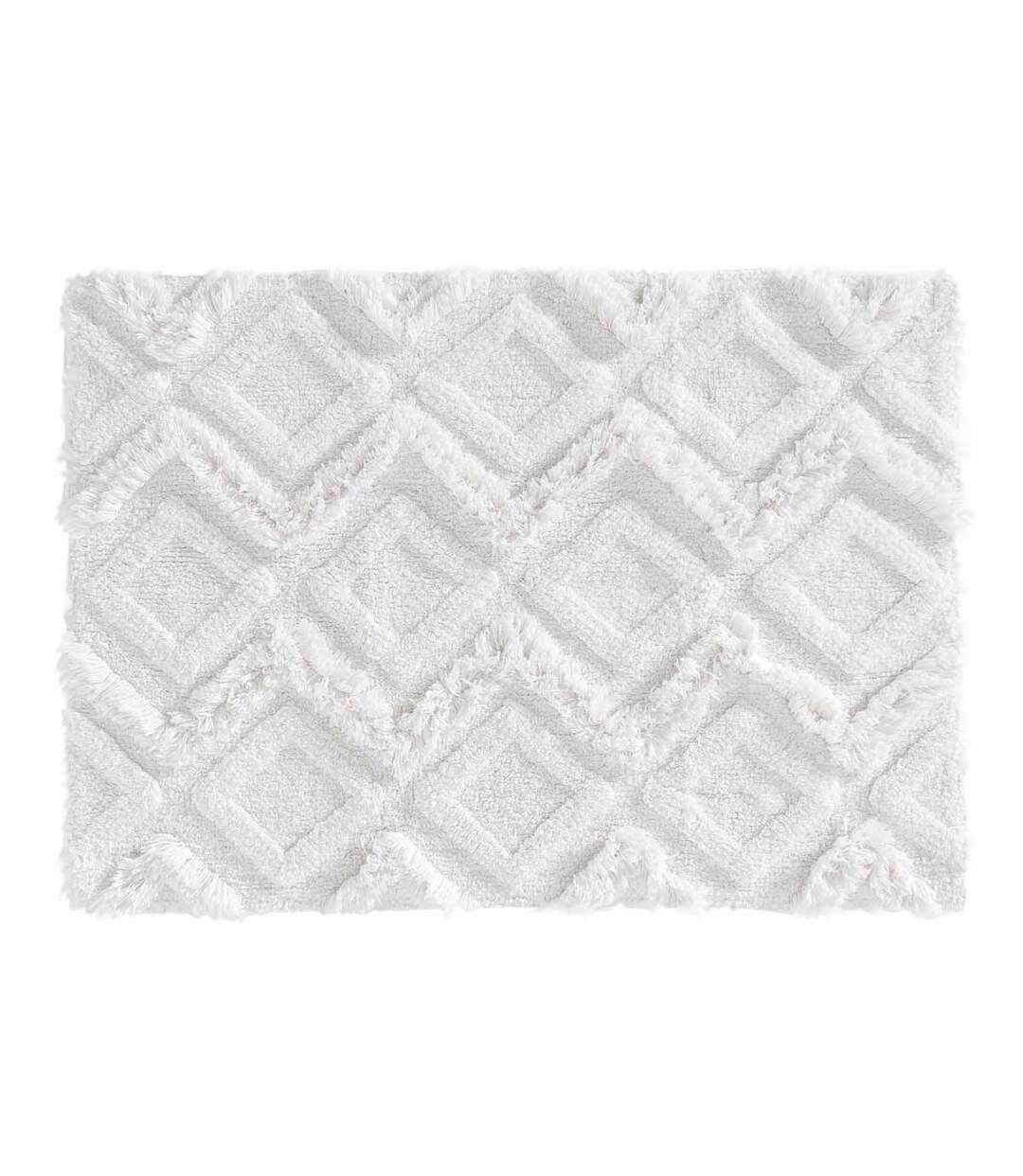 Tapis de Salle de Bain Ikatis 50x80cm Blanc-1