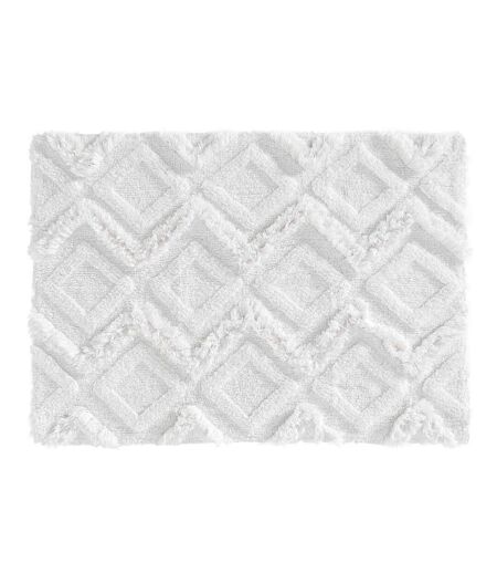 Tapis de Salle de Bain Ikatis 50x80cm Blanc