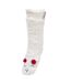 Isotoner Chaussettes d'intérieur femme sherpa, picots antidérapants-1