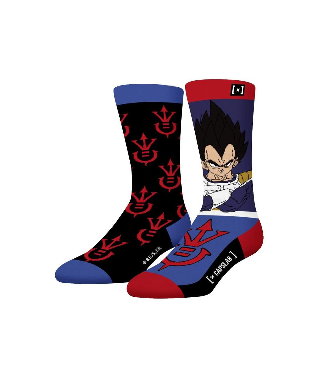 Paire de chaussettes de ville Dragon Ball Z Veg Capslab-1