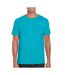 T-shirt manches courtes softstyle homme bleu tropical Gildan