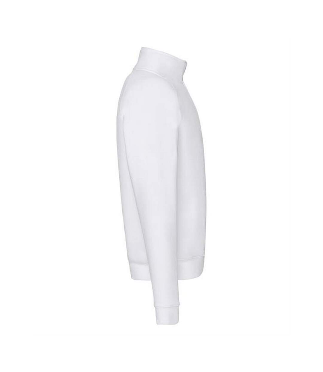Fruit Of The Loom Mens Premium 70/30 Full Zip Sweatshirt Jacket (White)