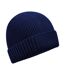 Bonnet Motif/style Écusson Adulte Bleu Marine Oxford Beechfield-1