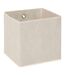 Boîte de Rangement Pliable Grass 31x31cm Beige-2