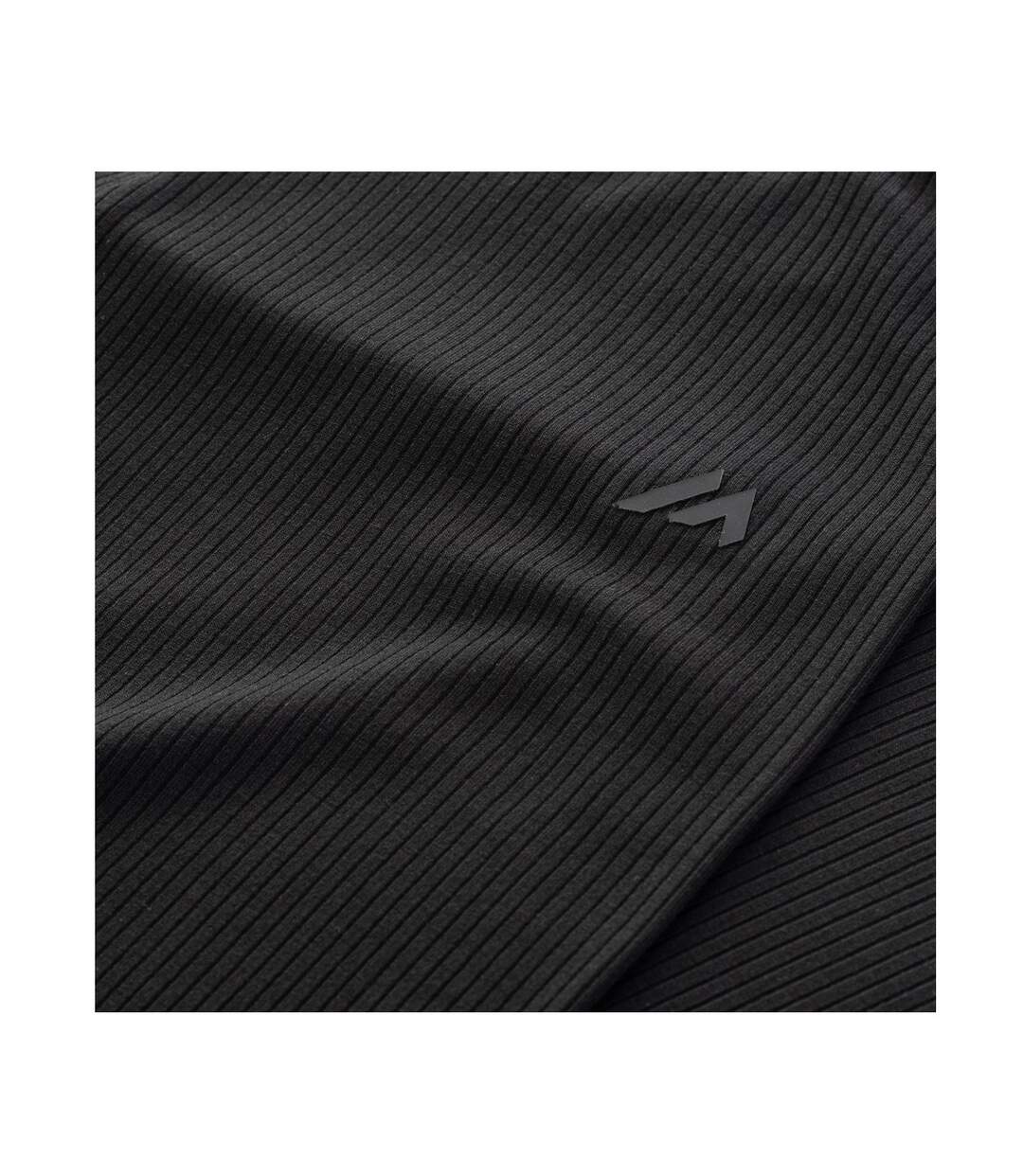 Womens/ladies Mally Logo Leggings Black Martes Essential-4