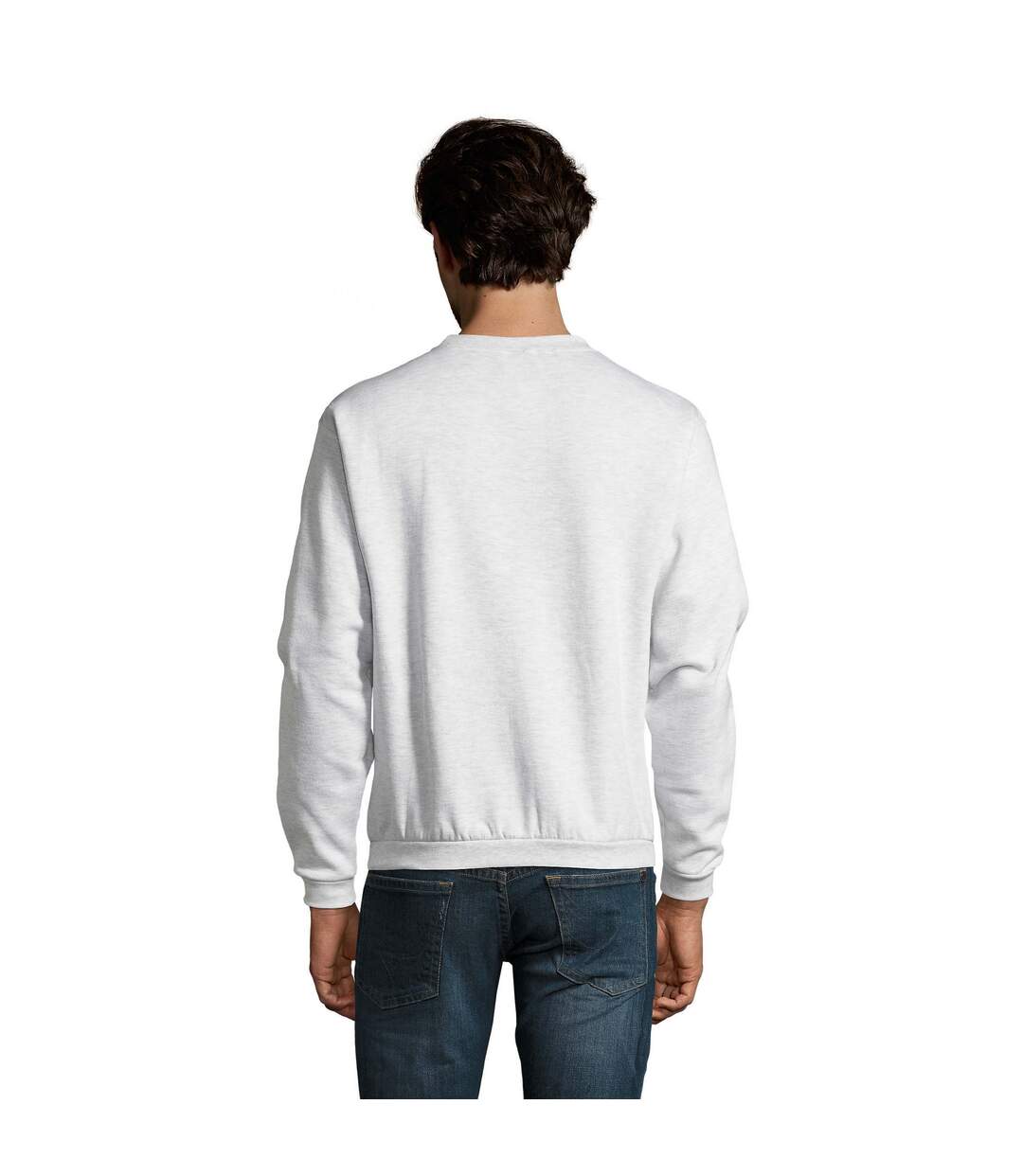 Sweat Spider Homme Cendre Chiné SOLS-2