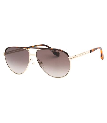 Lunettes De Soleil Motif/style Dégradé Homme Taille Unique Jaune Or Marron Sombre Marc Jacob