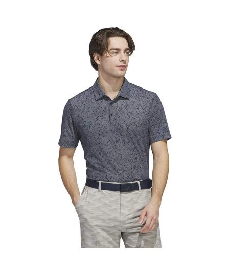 Mens Ultimate Bunker Polo Shirt Navy Adidas