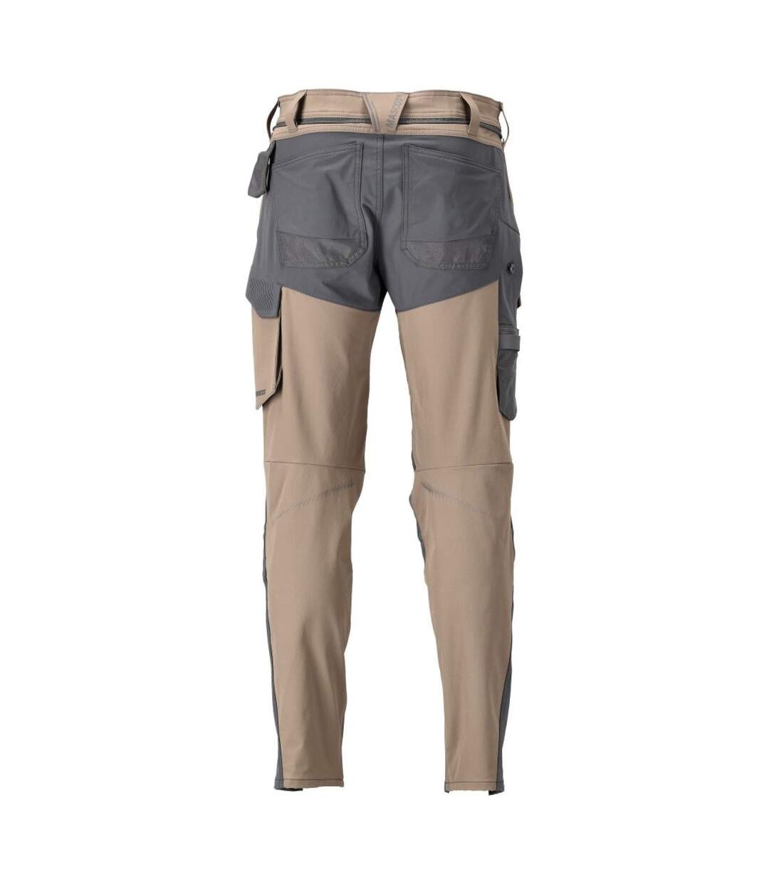 Pantalon De Travail Customised Homme Sable Foncé Gris Pierre Mascot-2