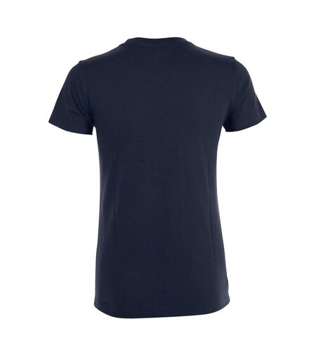 SOLS Womens/Ladies Regent Short Sleeve T-Shirt (Navy) - UTPC2792