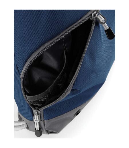 Athleisure Drawstring Bag One Size French Navy Bagbase
