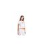 Womens/ladies Heart Jersey T-shirt Snow Skims-1