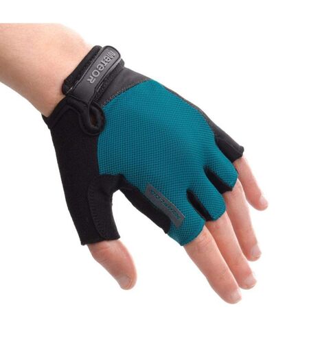 Unisex Adult Mx52 Cycling Gloves Black Blue Meteor