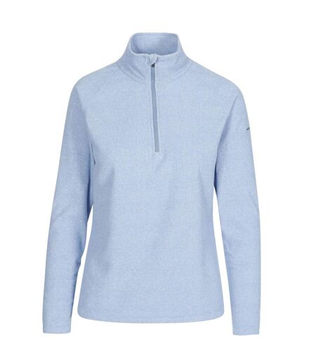 Womens/ladies Meadows Fleece Denim Blue Trespass