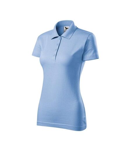 Polo Femme Bleu Malfini