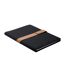 Faux rpet a4 conference folder one size black MidOcean-1